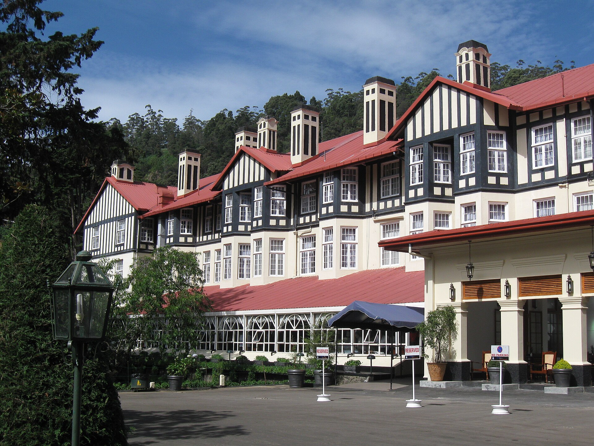 The Grand Hotel in Nuwara Eliya, Sri Lanka
